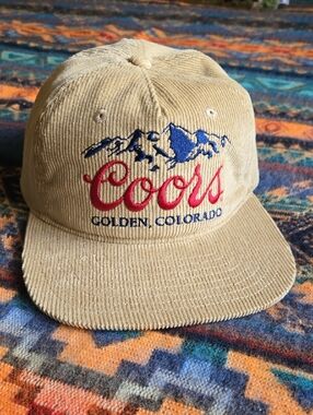 Corduroy Coors Banquet Hat